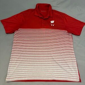 Wisconsin Badgers Under Armour Polo 🦡